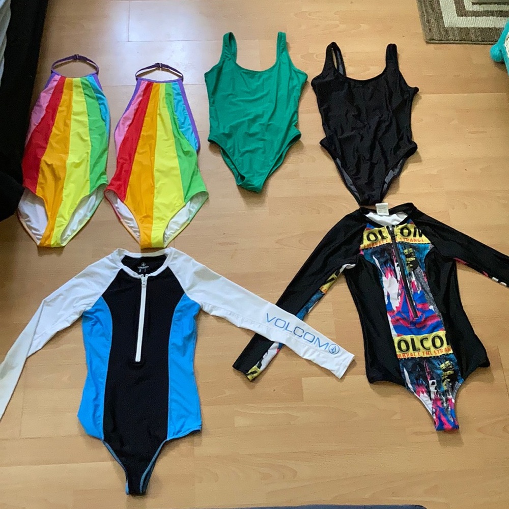 Volcom One Piece Bathing Suits